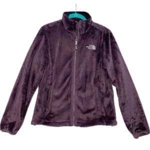 The North Face | Osito Plum Purple Fuzzy Fleece Jacket Women’s Size Small